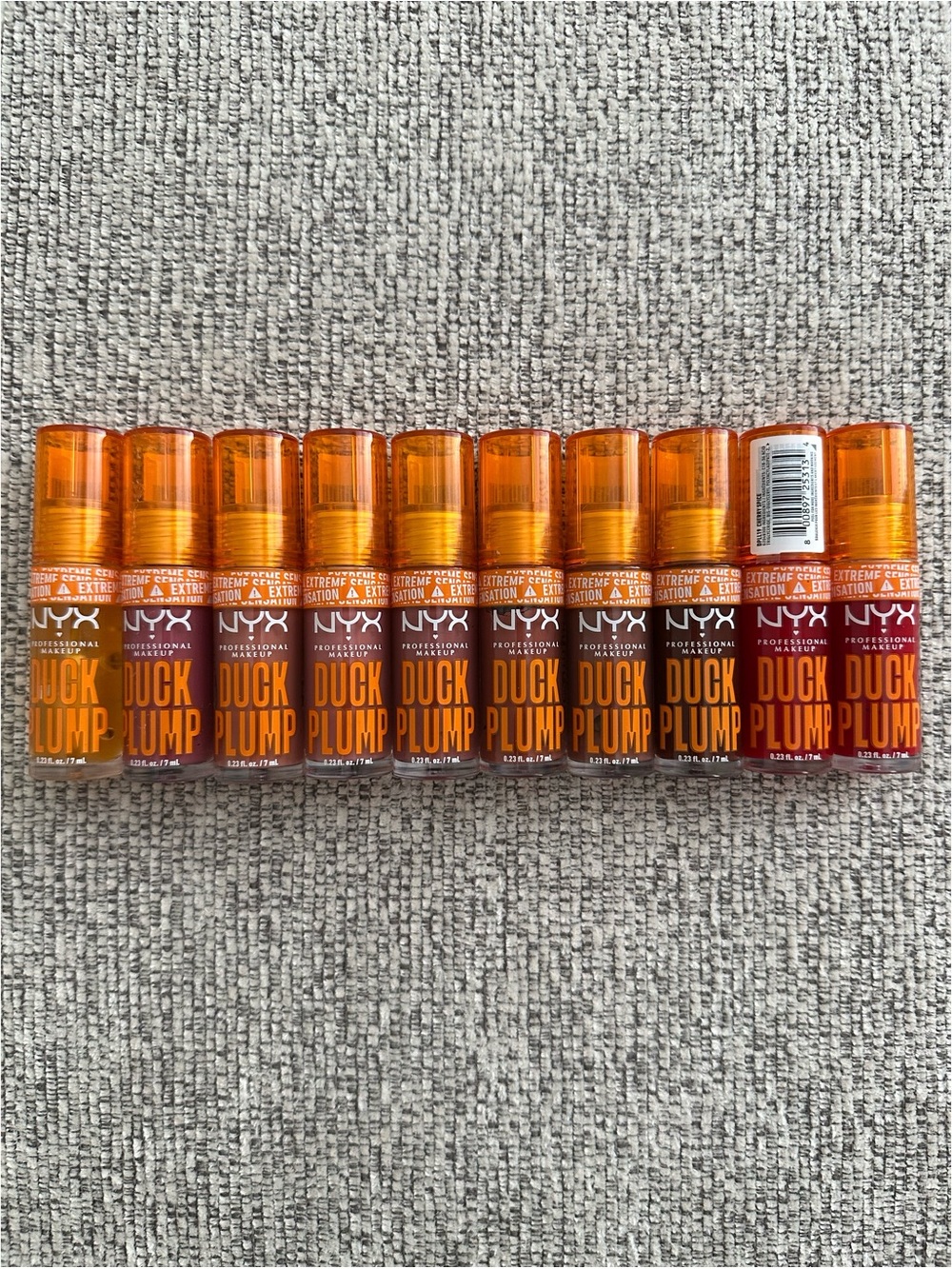 BRAND NEW NYX Duck Plump High Pigment Plumping Lip Gloss – 10 Full Size Glosses